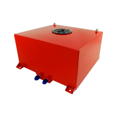 60 Litre / 15 Gallon Fuel Cell Red Powder Coated Aluminium