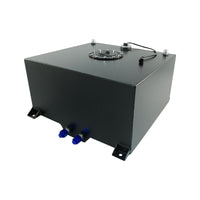 60 Litre / 15 Gallon Fuel Cell Black Powder Coated Aluminium with Sender