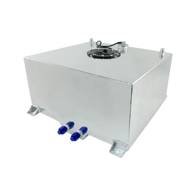 60 Litre / 15 Gallon Fuel Cell Polished Aluminium with Sender