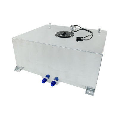 80 LITRE / 20 GALLON FUEL CELL POLISHED ALUMINIUM WITH SENDER