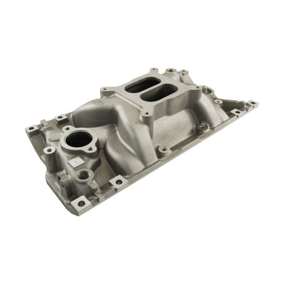 Cyclone Vortec Head SB Chev Dual-Plane Intake Manifold, EGR, Street