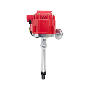 HEI Distributor for Small Block & Big Block Chev V8 350 454 - Red OEM Type Cap