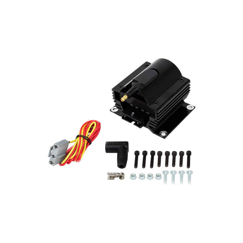 Pro Series 50,000 Volt High Performance E-Core Remote Ignition Coil - Black