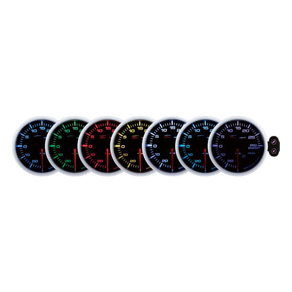 Depo Racing 7 Colour Boost PSI Stepper Motor Gauge 60mm, Race, Drift ...