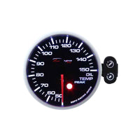 Depo Racing Oil Temp Stepper Motor Gauge 60mm, Race, Drift, Performance