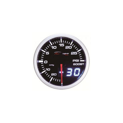 Depo Racing Boost PSI Stepper Motor Gauge 52mm Dual View, Drift, Turbo, Race
