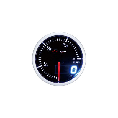 Depo Racing Fuel Level Stepper Motor Gauge 52mm Dual View, Race, Drift