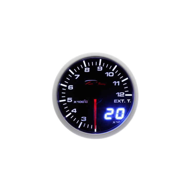 Depo Racing Fuel Pressure Stepper Motor Gauge 52mm Dual View, Race, Drift