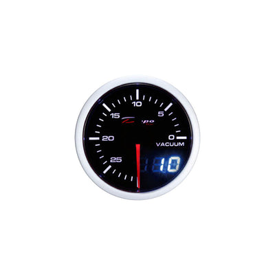 Depo Racing Vacuum Stepper Motor Gauge 52mm Dual View, Race, Drift