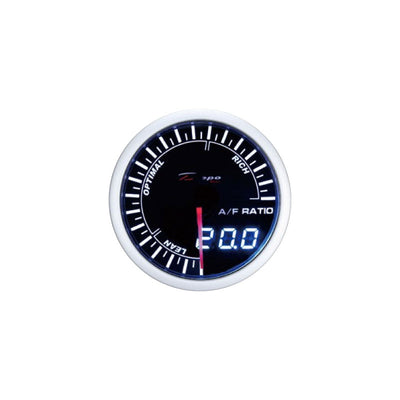 Depo Racing Air Fuel Ratio Stepper Motor Gauge 52mm Dual View, Race, Drift