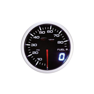 Depo Racing Fuel Pressure Stepper Motor Gauge 60mm Dual View, Race, Drift