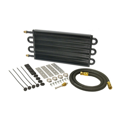 Derale 18 Inch Copper/Aluminium Transmission Oil Cooler Kit -6an 13303