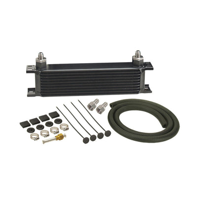 Derale 10 Row Series 10000 Stack Plate Transmission Cooler Kit 13401
