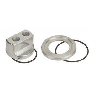 Derale Standard Engine Spin on Adaptor with 1/2" NPT Ports Remote Oil 15705