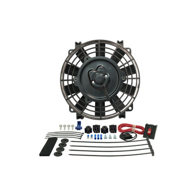Derale 8" Tornado Electric Puller Fan With Premium Mounting Kit 16508