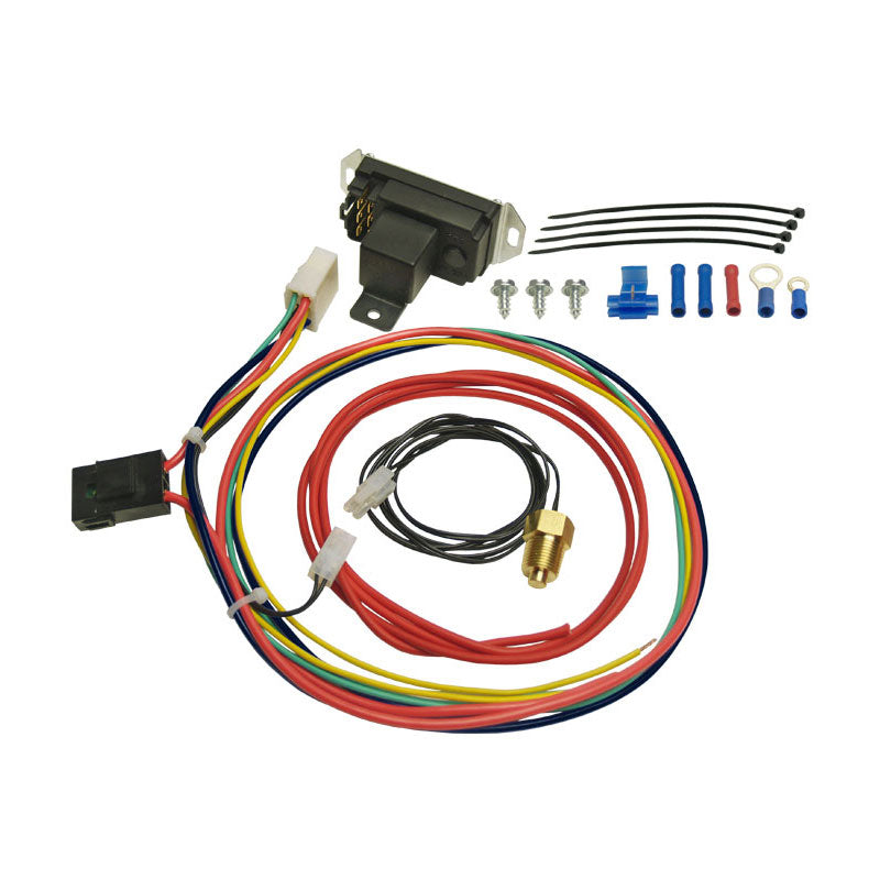 Derale Deluxe Adjustable Electric Fan Controller 3/8" NPT Thread-In Probe 16749