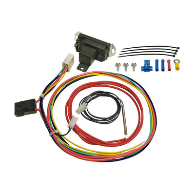 Derale Deluxe Adjustable Electric Fan Controller Push in Radiator Probe 16759