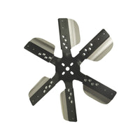 Derale 17" Flex Fan Heavy Duty Stainless Steel Reverse Rotation Black Hub 17617