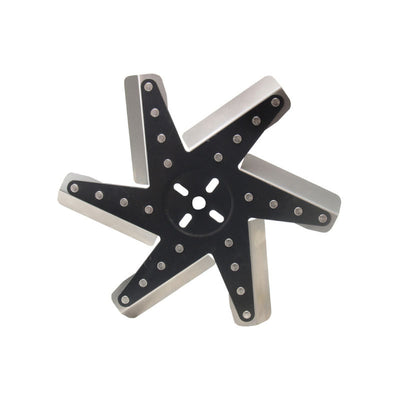 Derale 13" High Performance Flex Fan Stainless Steel Black Hub 19113