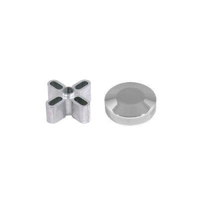Derale Chrome Nose Cone Kit 1 Inch 32510