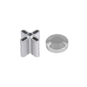 DERALE CHROME NOSE CONE KIT 2 INCH 32520
