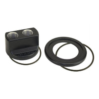 Derale Premium Engine Spin-On Adaptor With -10AN O-Ring Ports 13/16"-16 35705