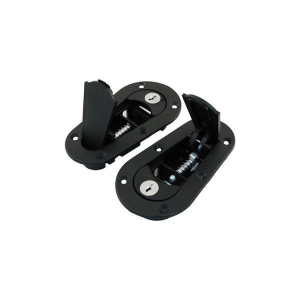 Universal Flush Mount Locking Bonnet / Hood Pin Set Racing JDM ...