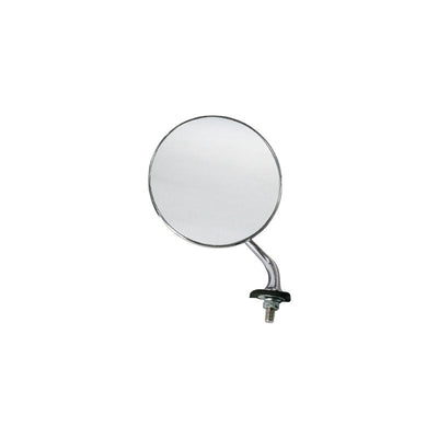 Lucas Style Stainless Steel Left Hand Wing Mirror