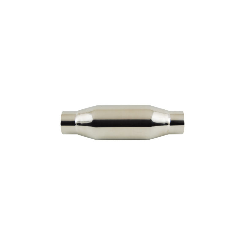 Outlaw Resonator T-304 Polished Stainless Steel 2-1/4" In/Out x 12" Length