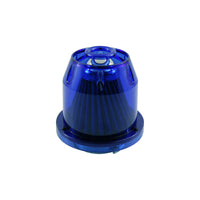 Simota Aerotek Translucent Blue Heat Shield Air Filter 77mm Stainless Element