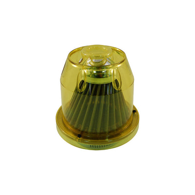 Simota Aerotek Translucent Yellow Heat Shield Air Filter 77mm Stainless Element