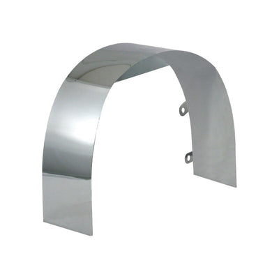 Universal Chrome Steel Fan Shroud Chevy Ford Holden 5½" Wide Hot Rod Street Mach