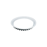 14 Inch Universal Smooth Stainless Steel Beauty Wheel Trim Ring Set of 4