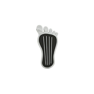 Surfer Barefoot Gas Pedal Pad Cover 9 Inch Chrome Steel Chevy Ford Mopar Rat Rod
