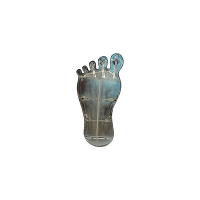Surfer Barefoot Gas Pedal Pad Cover 9 Inch Chrome Steel Chevy Ford Mopar Rat Rod
