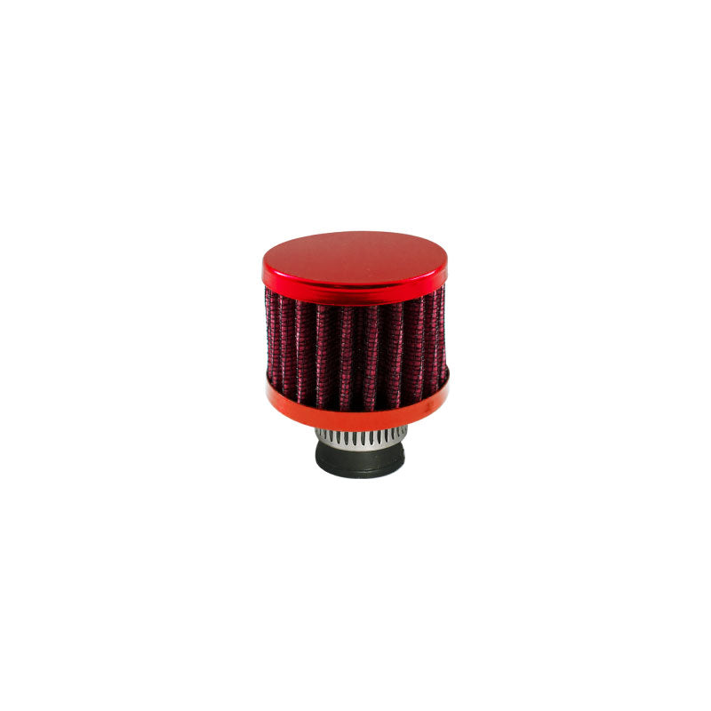 12mm Oil Catch Tank Crankcase Vent/Valve Breather Intake Round Air Filter