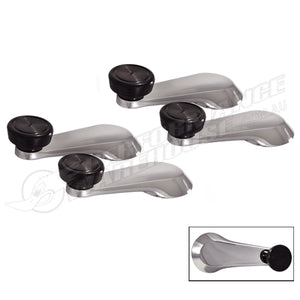 4 Pack Holden Chrome Window Winder Handle HK HT HG HQ HJ HX HZ WB LC LJ LH LX UC