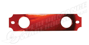 Battery Tie Down Red Aluminium, Honda Civic & Integra