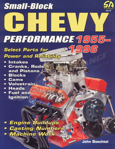 SA Book Small Block Chevy Performance 1955-1996 #SA110