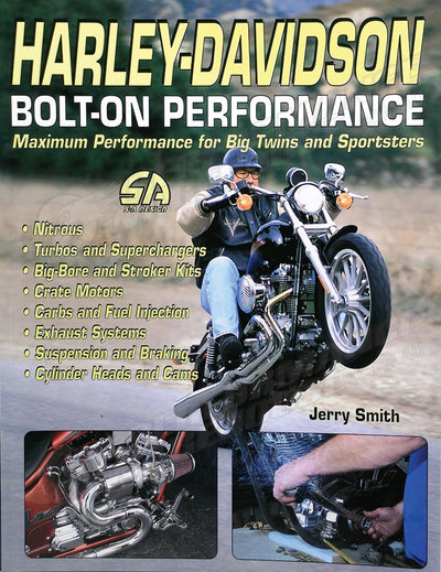 Motorcycle Book Harley Davidson Bolt On Performance SA Design J Smith