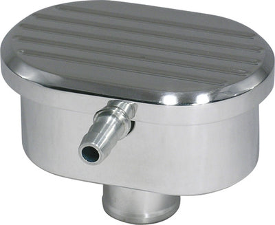 Breather Oval Type Ball Milled With PCV Polished Aluminium