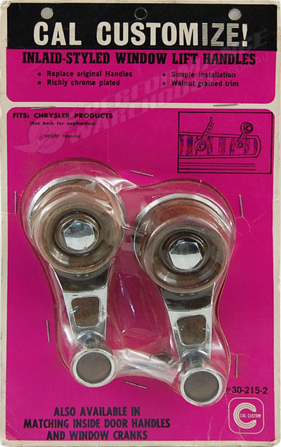 Cal Custom Vent Window Cranks Vintage Old School Chrysler 1962-73