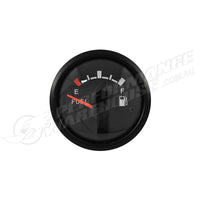 Depo Racing TWB Series Fuel Level 240-33ohm Gauge 52mm Black Face, DPTFL90WB