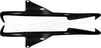 Carbon Fibre Eyelids Front Light Peugeot 206 (Pair)