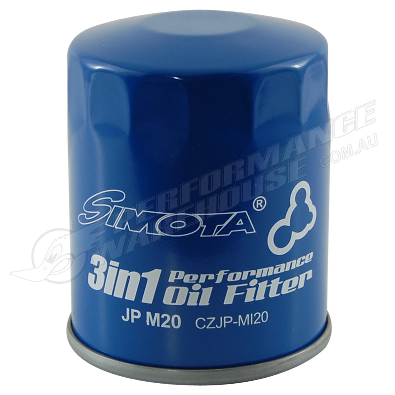 Simota 3 In 1 Performance Oil Filter Honda Nissan Mitsub Mazda Subaru CZJP-M120