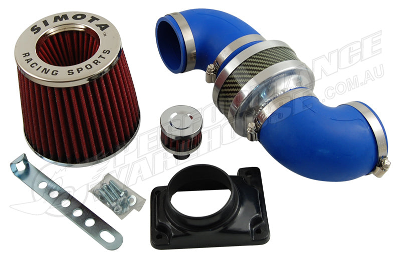 Simota Superflow Carbon Fibre Air Intake Suits Mitsubishi Lancer 1.6L 1992-1995