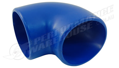 Simota 90 Degree Blue Rubber Coupler 3 Inch X 3 Inch (76mm X 76mm)