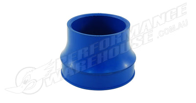 Simota Blue Rubber Straight Hose Reducer 3" to 2½" (76-62mm) Air Intake