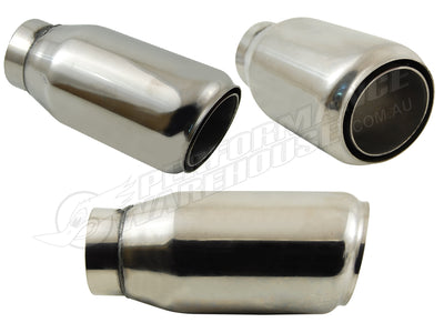 Tanabe Slant S.S. Exhaust Tip Extension 63mm Inlet 89mm Outlet 198mm Overall