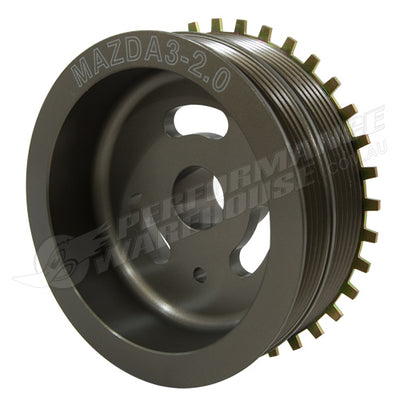ALUMINIUM CRANK PULLEY MAZDA 3 FORD FOCUS 1.8 2.0 LITRE